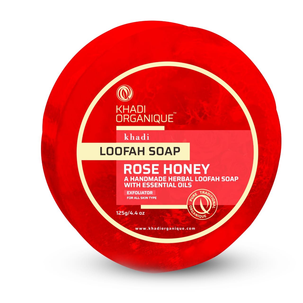 Rose & Honey Loofah Soap