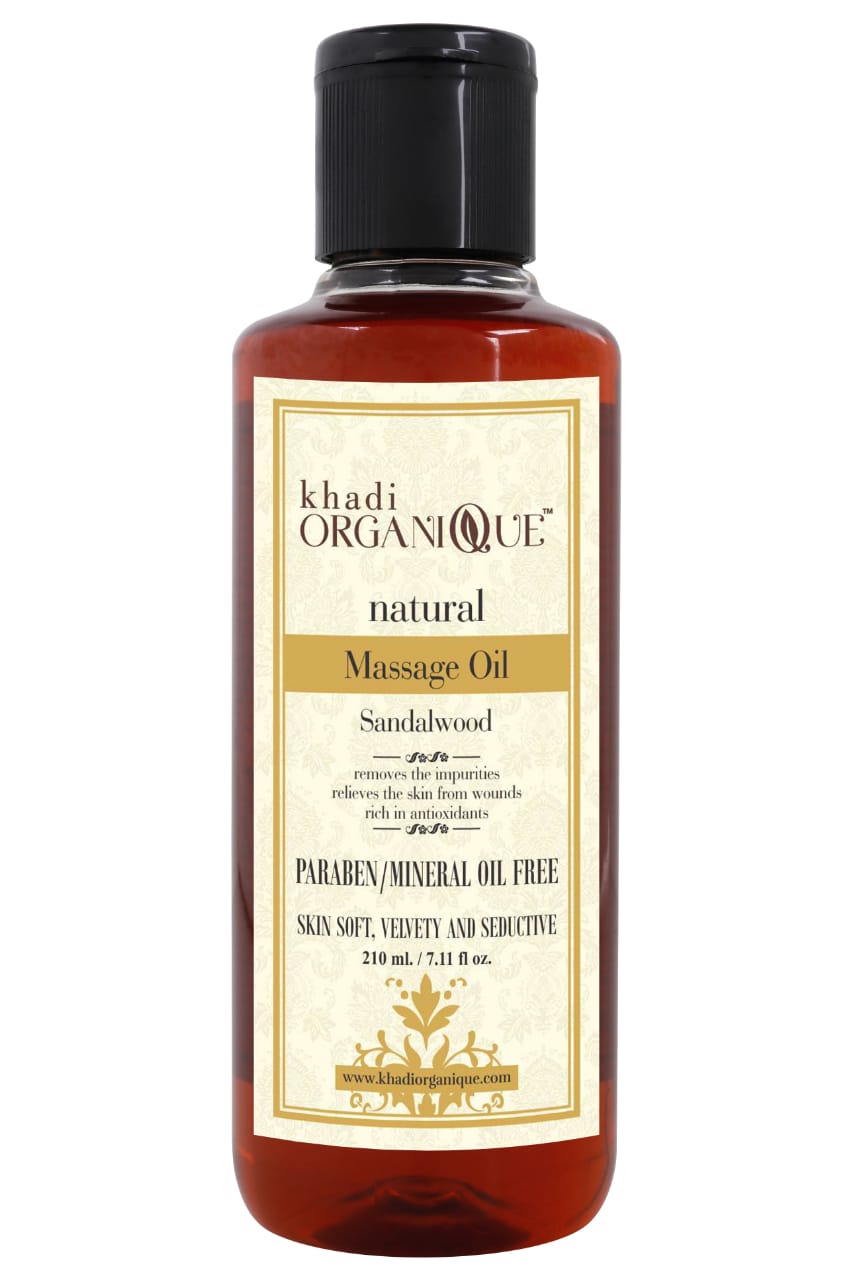 Sandalwood Massage Oil – Without Mineral Oil