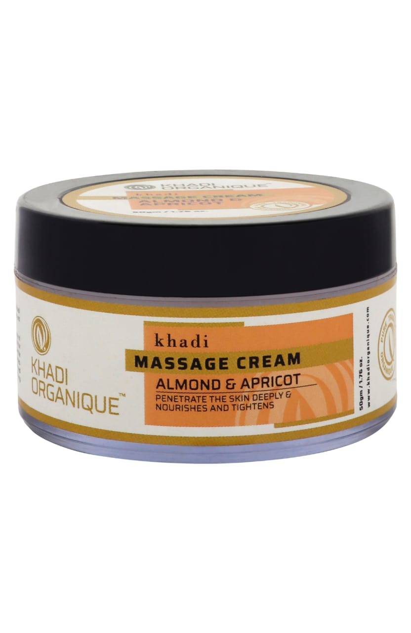 Khadi Organique Almond & Apricot Massage Cream