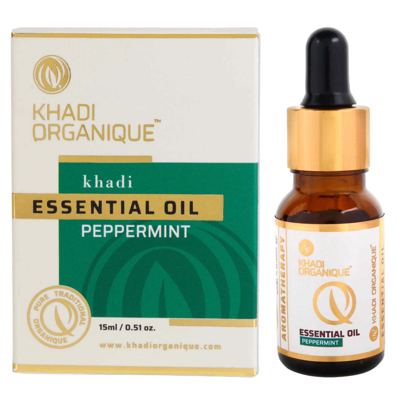 Khadi Organique Herbal Peppermint Essential Oil